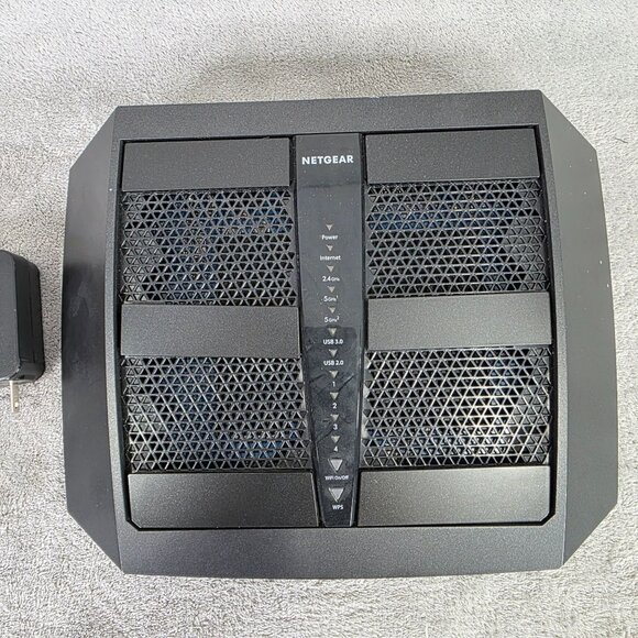Net Gear Nighthawk X6 AC3200 Tri-Band WiFi Router R8000 Tested Works - Picture 2 of 6